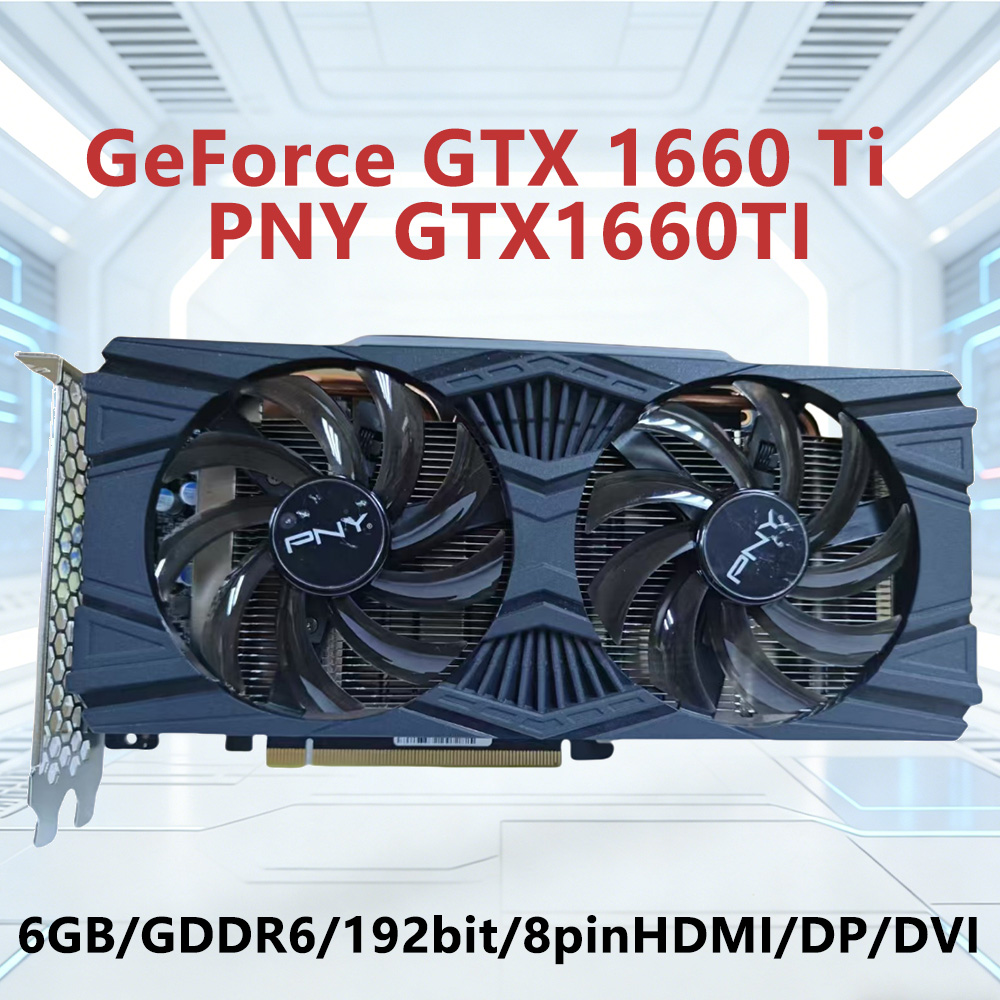Pc Gaming Nvidia - Placa de Vídeo PNY GeForce GTX