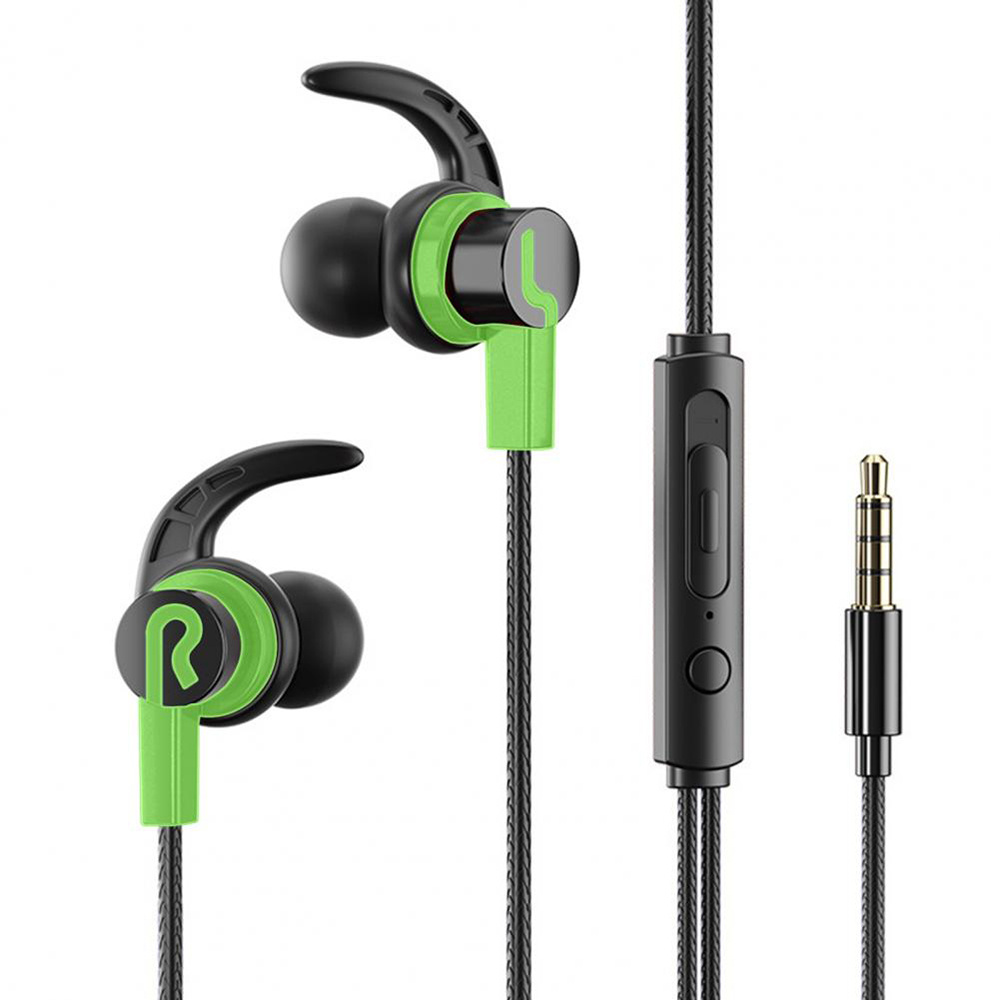 Pc Gaming Earbuds - 3.5mm com fio fone de ouvido