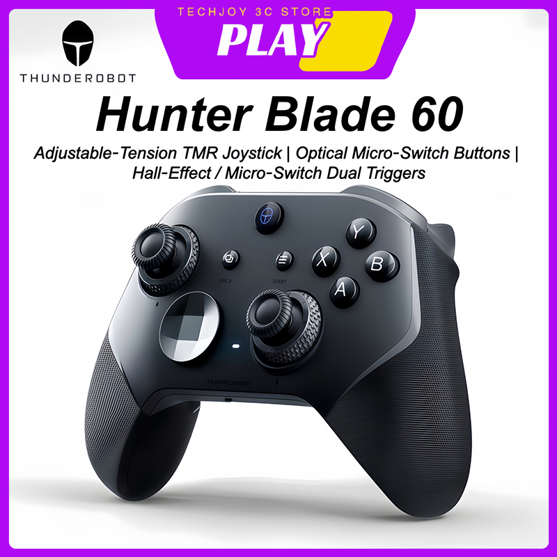 Joystick Pc Gaming - Controle Sem Fio Thunderobot Hunter Blade