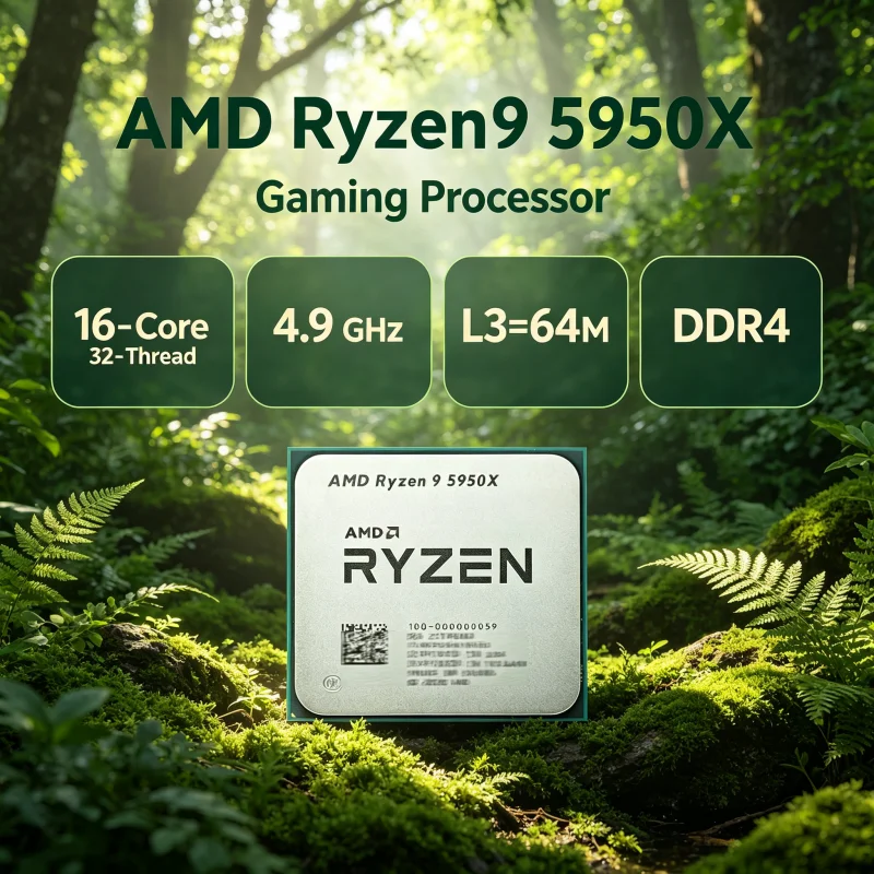 Amd Cpu Ryzen 9 - AMD Ryzen 9 5950X CPU para