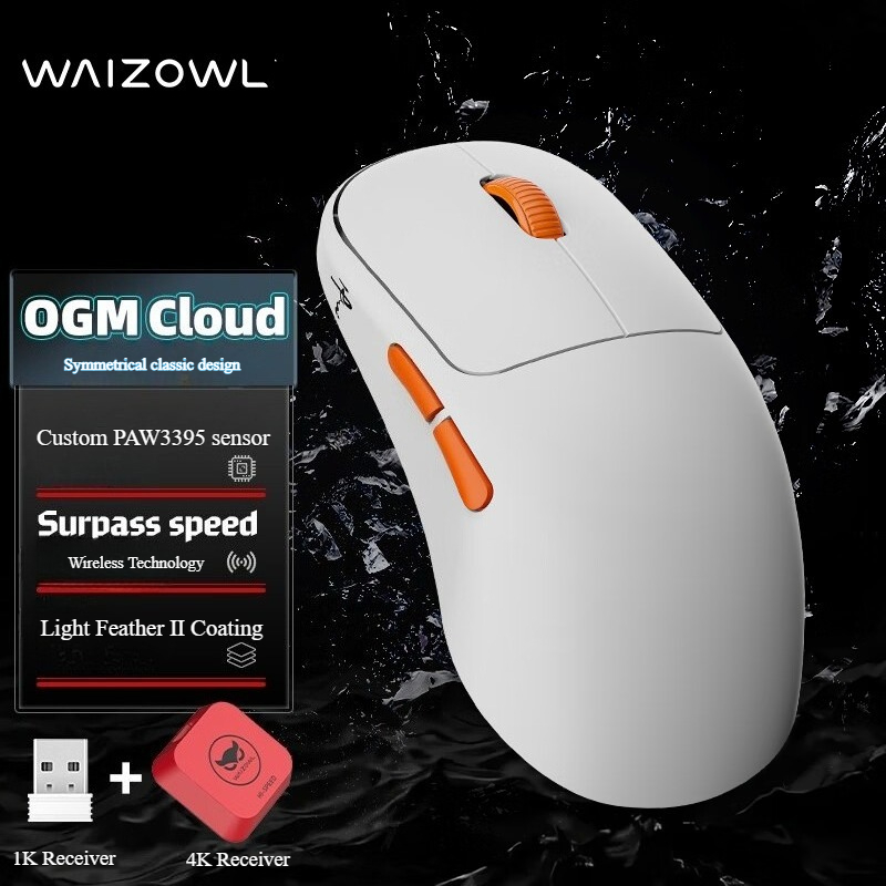 Pc Gaming Cloud - Waizowl ogm nuvem mouse para jogos