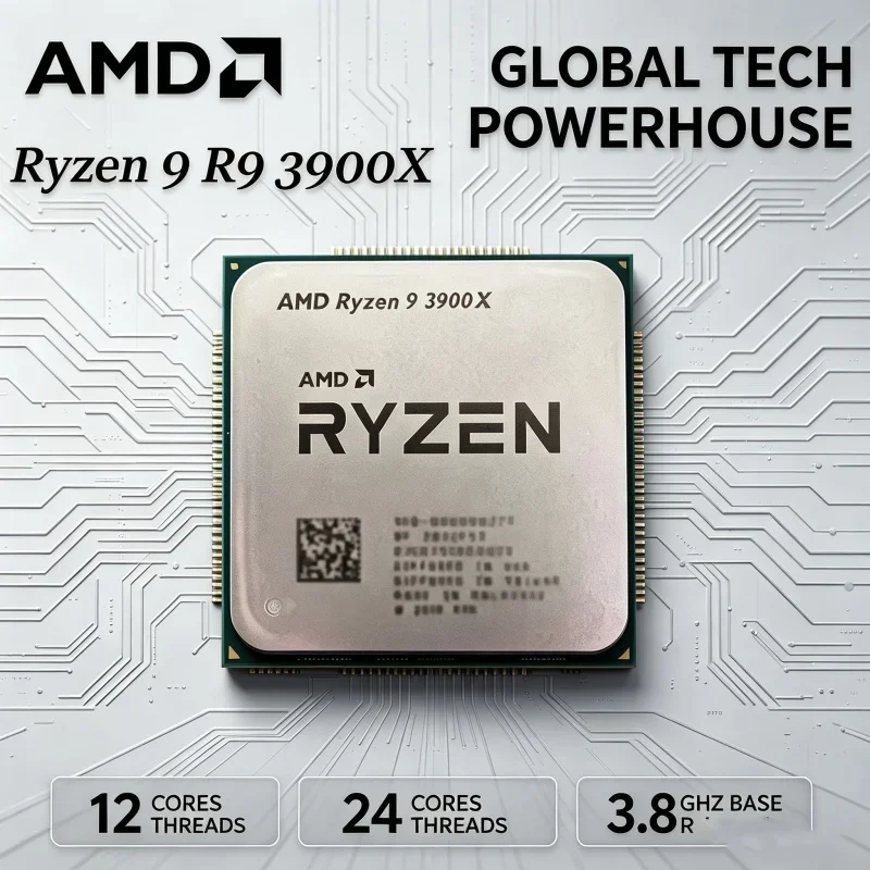 Processador de Desktop AMD Ryz - Amd Cpu Ryzen 9 avaliação e preço