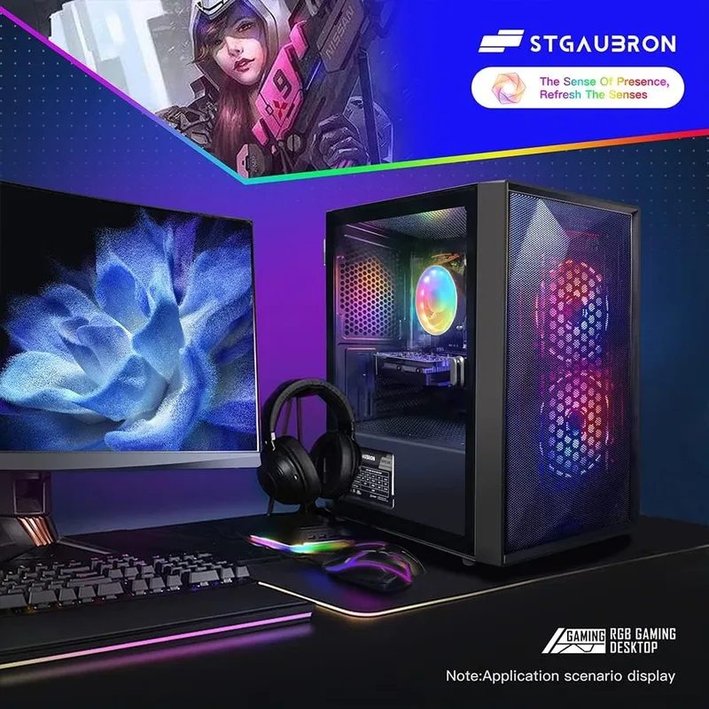 PC Gamer Montado, Radeon RX 55 - Pc Gaming Intel Core I5 avaliação e preço