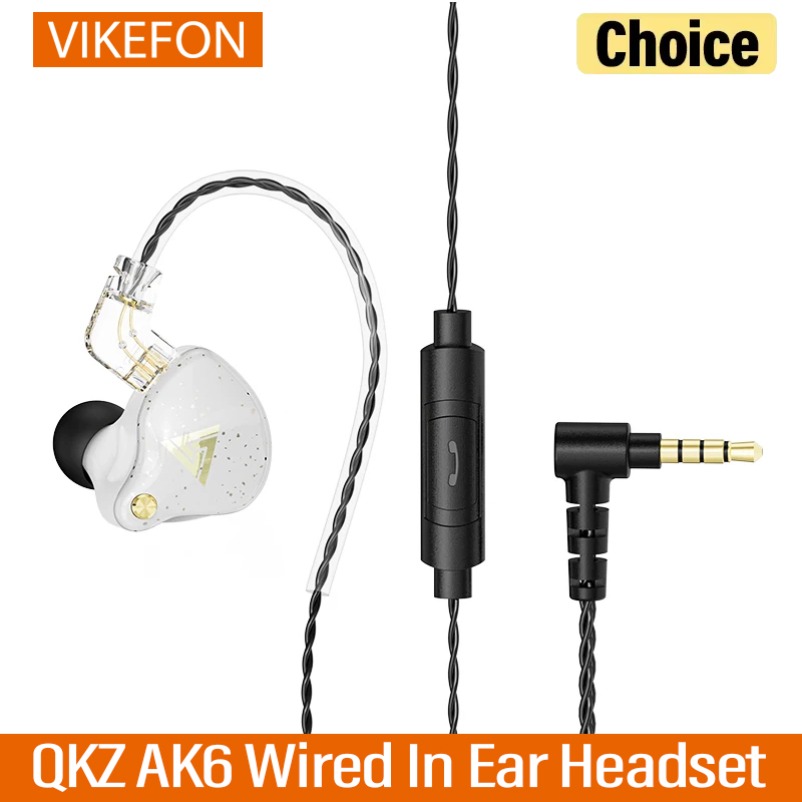 Fone de Ouvido QKZ AK6 com Dri - Pc Gaming Earbuds avaliação e preço
