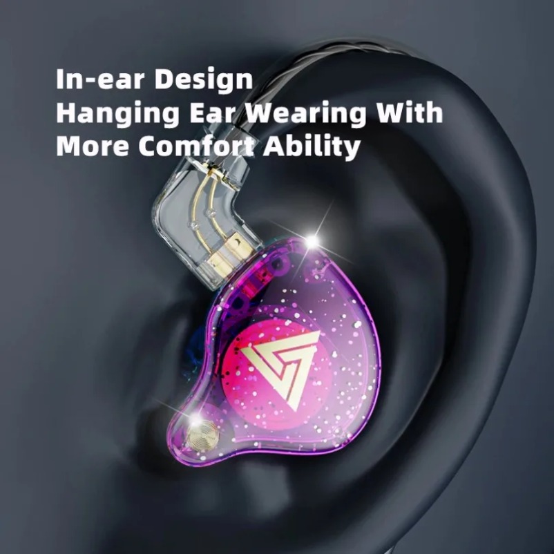 Fone de Ouvido QKZ AK6 com Dri - Pc Gaming Earbuds avaliação e preço