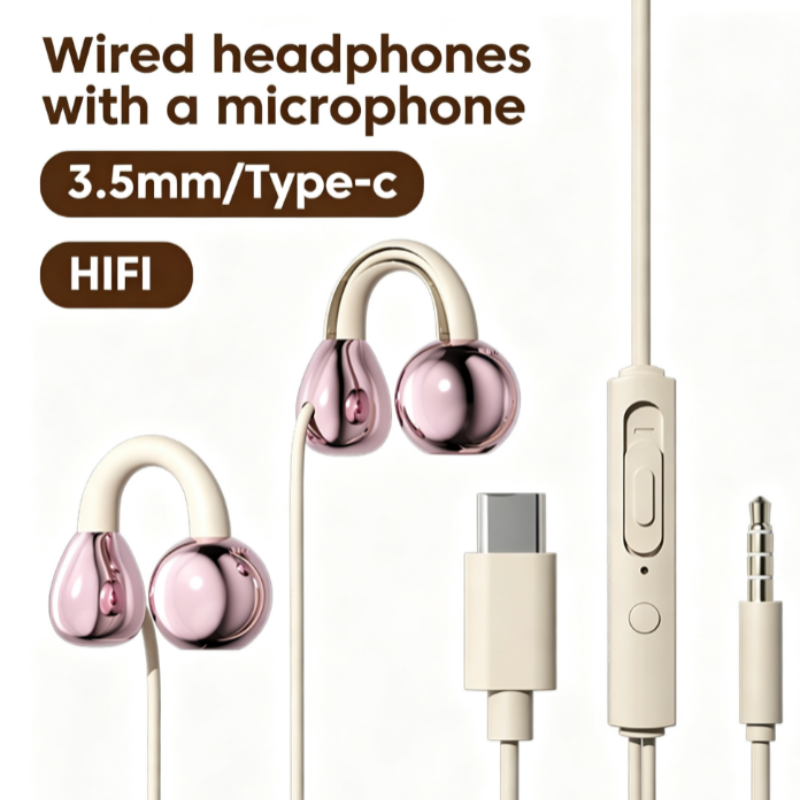 Fones de Ouvido com Fio Tipo C - Pc Gaming Earbuds avaliação e preço