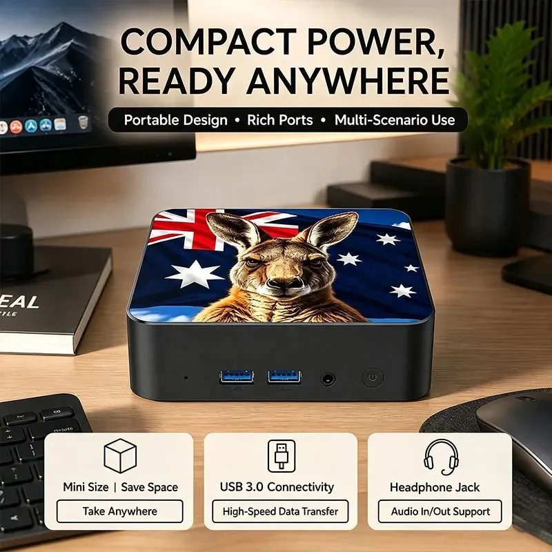 Novo Mini PC Poderoso, Computa - Pc Gaming Portable avaliação e preço