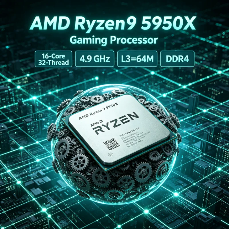 AMD Ryzen 9 5950X CPU para jog - Amd Cpu Ryzen 9 avaliação e preço