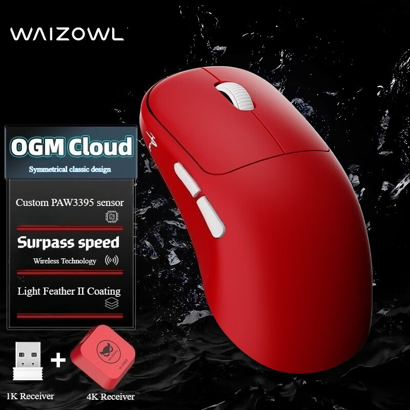 Waizowl ogm nuvem mouse para j - Pc Gaming Cloud avaliação e preço