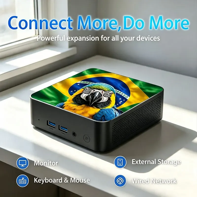 Mini PC Portátil Poderoso para - Pc Gaming Portable avaliação e preço