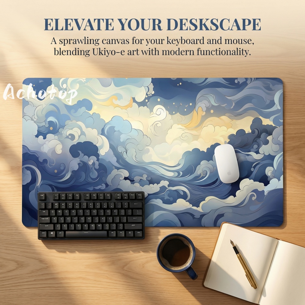 Mouse Pad Gamer Antiderrapante - Pc Gaming Cloud avaliação e preço