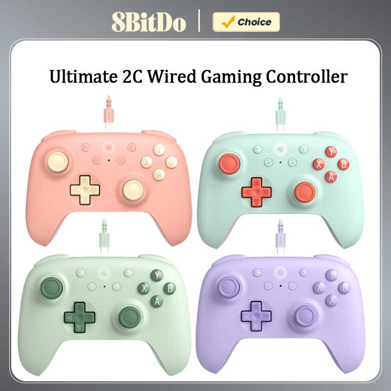 8BitDo Ultimate 2C Wired Gamin - Joystick Pc Gaming avaliação e preço