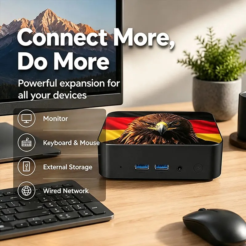 Mini Desktop para Escritório,  - Pc Gaming Portable avaliação e preço