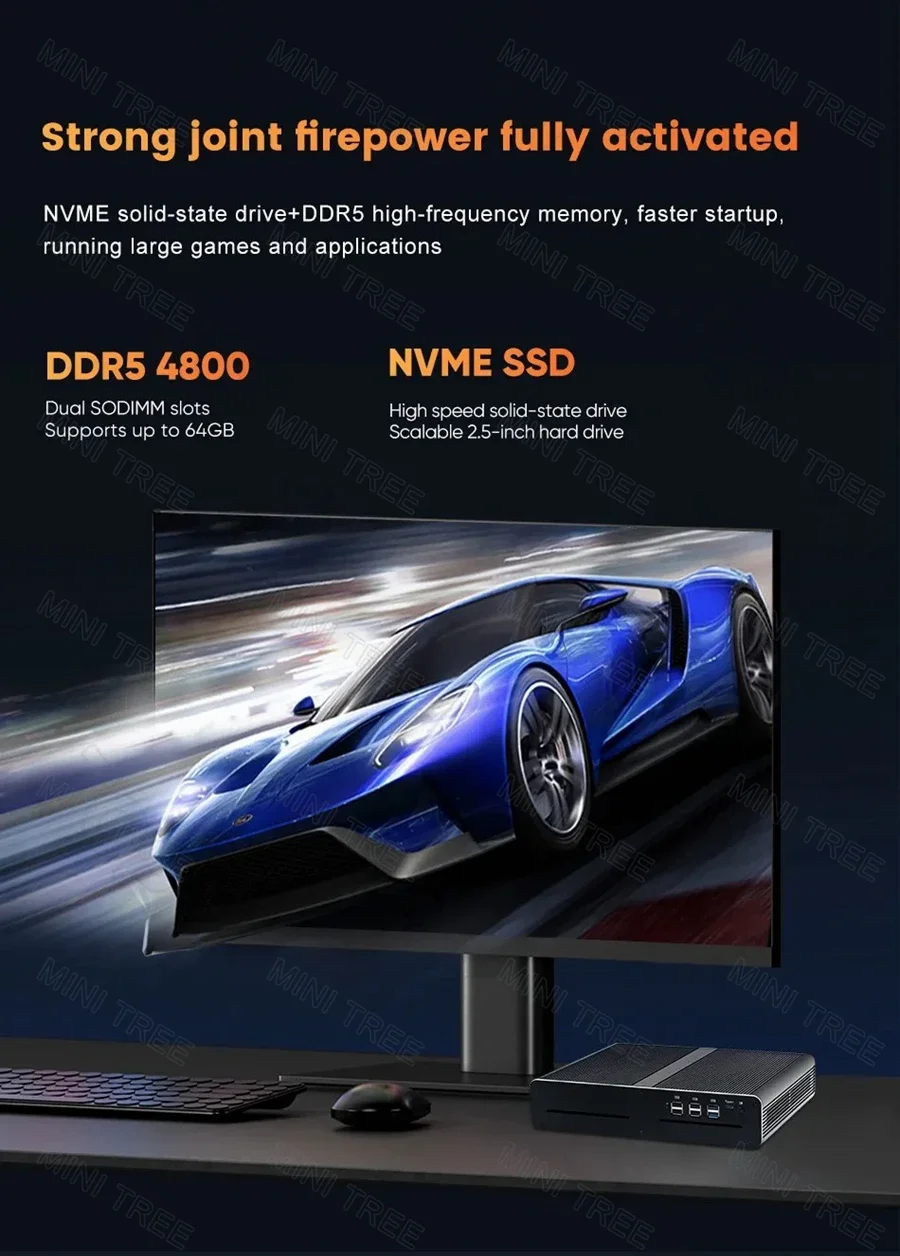 Mini PC para jogos de 13a gera - Pc Gaming Nvidia avaliação e preço