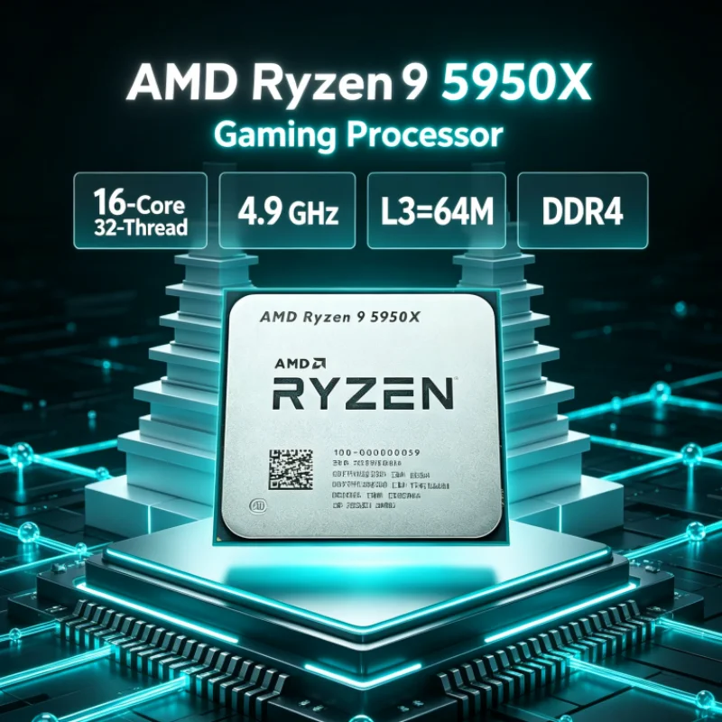 AMD Ryzen 9 5950X, mas sem coo - Amd Cpu Ryzen 9 avaliação e preço