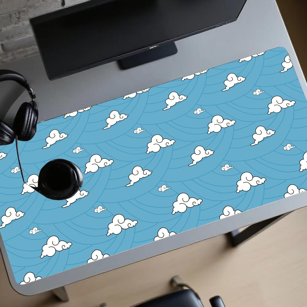 Tapetes de jogos com ondas azu - Pc Gaming Cloud avaliação e preço