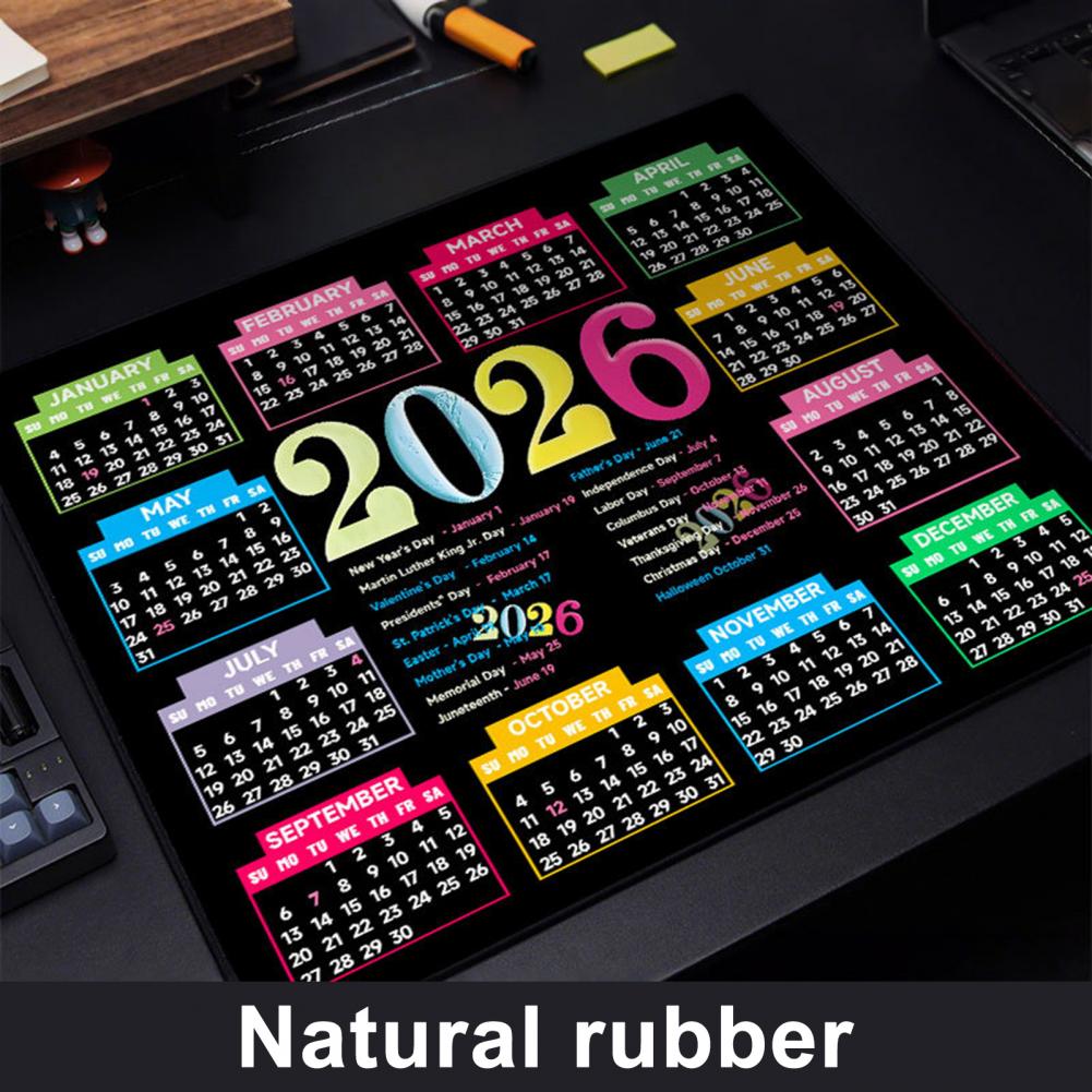 2026 calendário mouse pad à pr - Pc Gaming Desk avaliação e preço