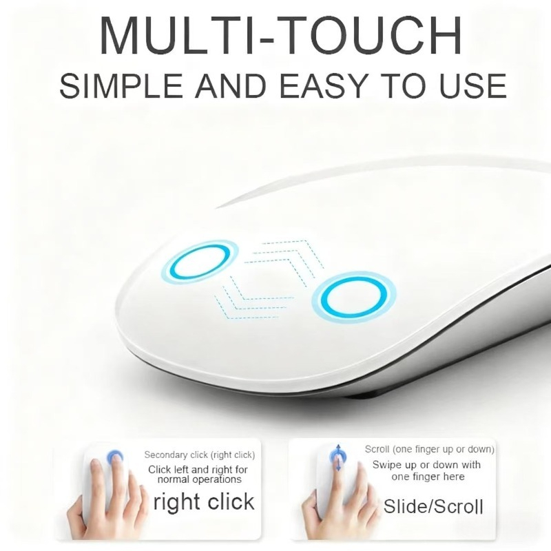 Mouse Sem Fio Bluetooth 5.0 Or - Wireless Gaming Mouse avaliação e preço