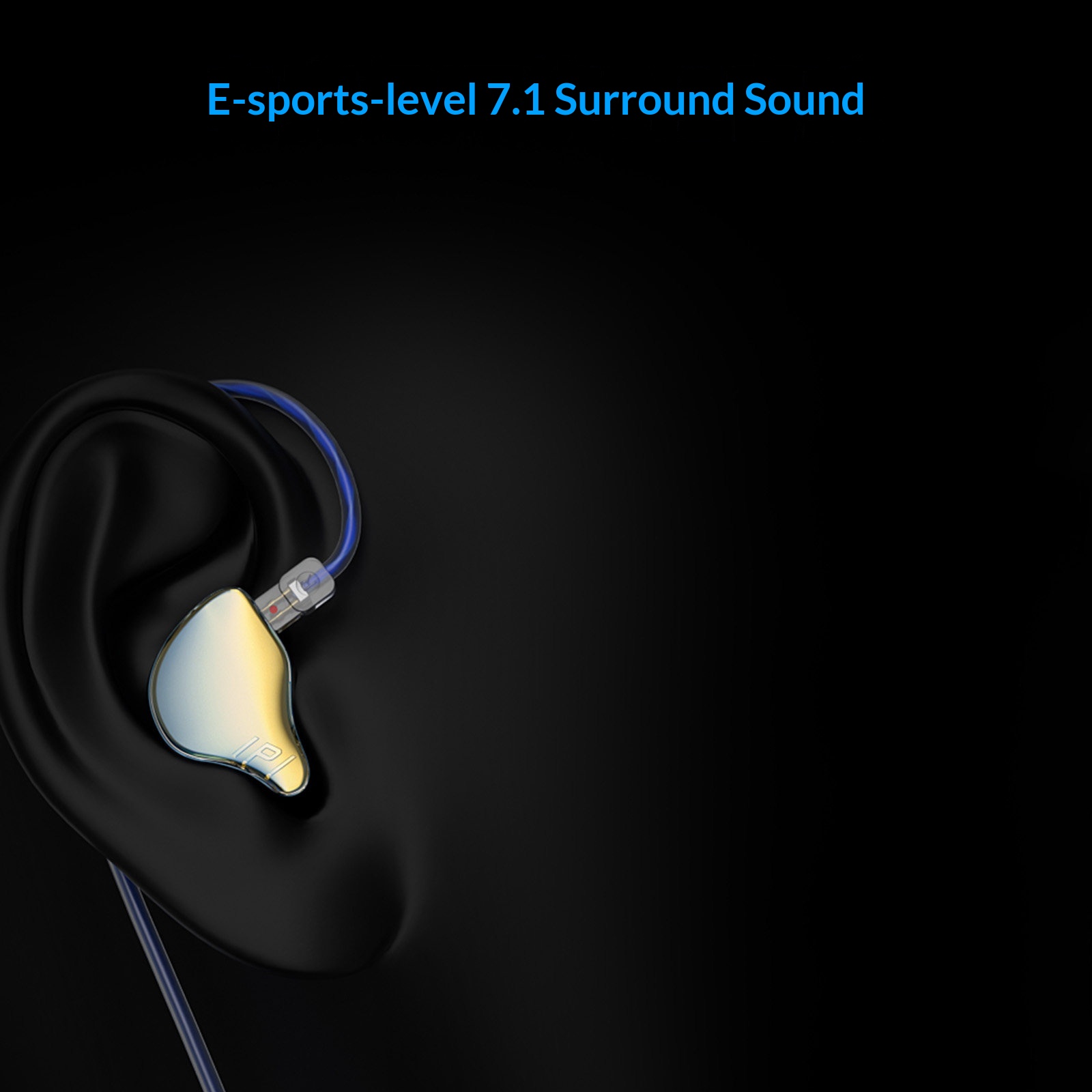 Fone de Ouvido IPI Ocean Tears - Pc Gaming Earbuds avaliação e preço