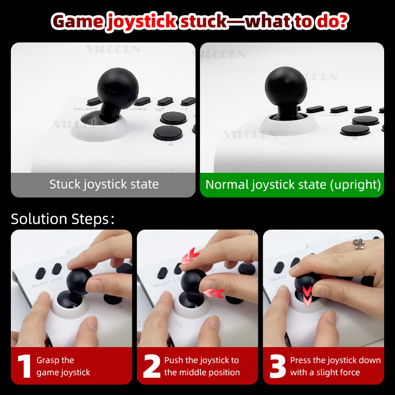 Joystick Arcade sem fio para j - Joystick Pc Gaming avaliação e preço