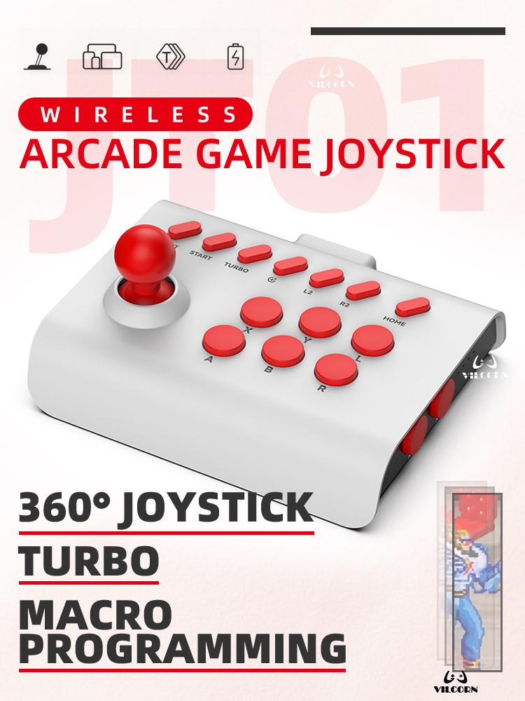 Joystick Arcade sem fio para j - Joystick Pc Gaming avaliação e preço