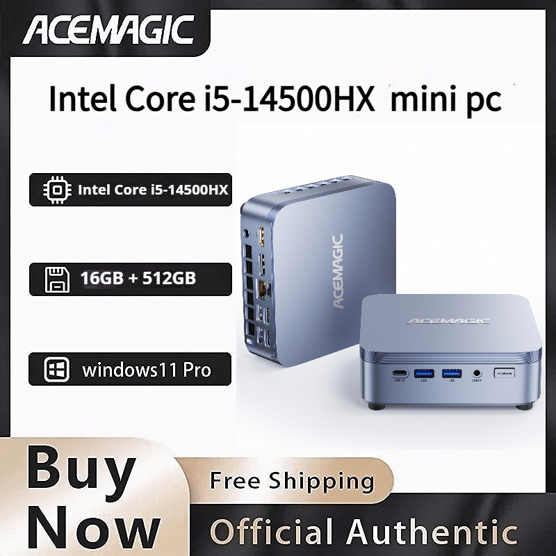 Mini PC ACEMAGIC Intel Core I5 - Pc Gaming Intel Core I5 avaliação e preço