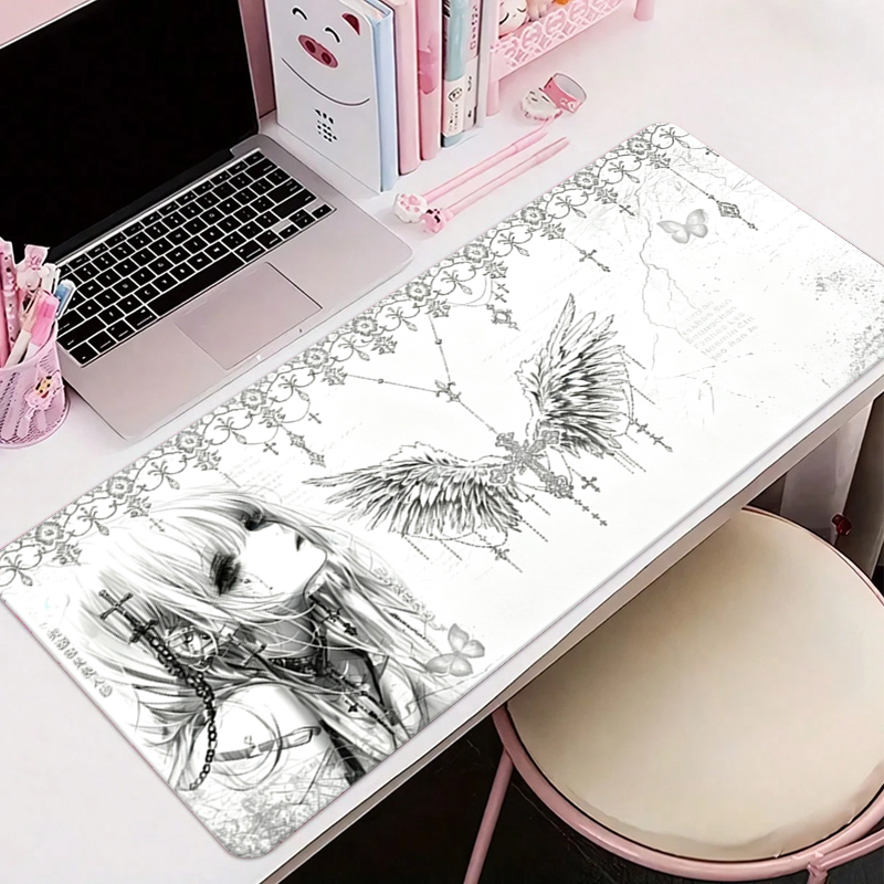 Mousepad de Couro Preto e Bran - Pc Gaming Desk avaliação e preço