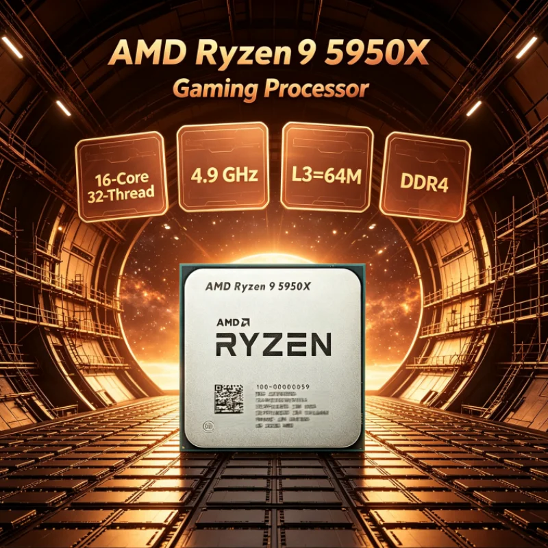 AMD Ryzen 9 5950X 105W CPU par - Amd Cpu Ryzen 9 avaliação e preço