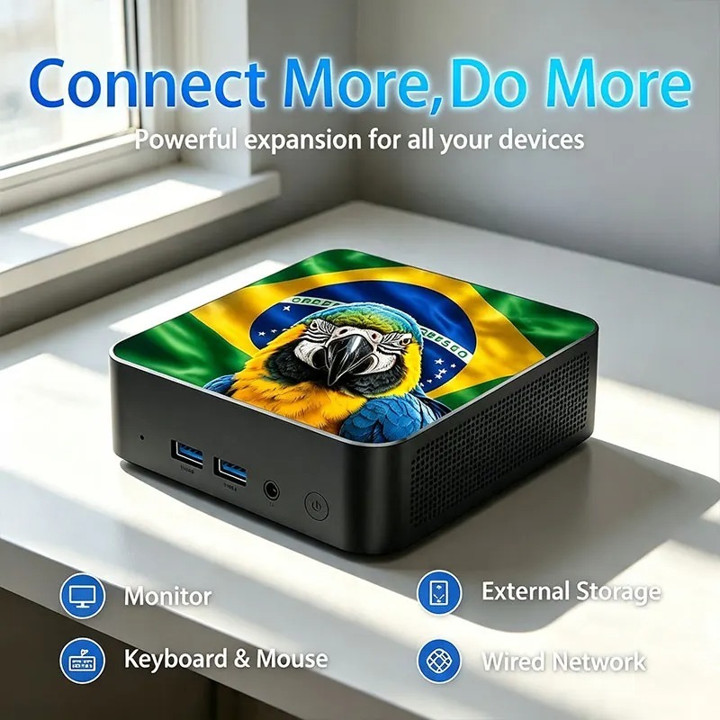 Novo Mini PC de Alto Desempenh - Pc Gaming Portable avaliação e preço
